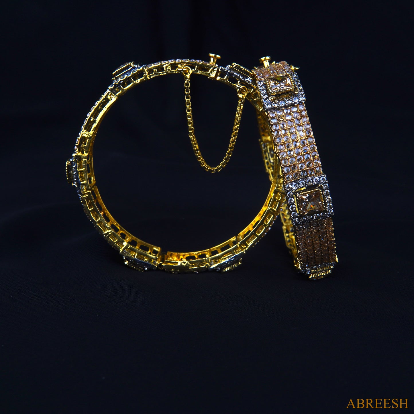 Interlocked bangles